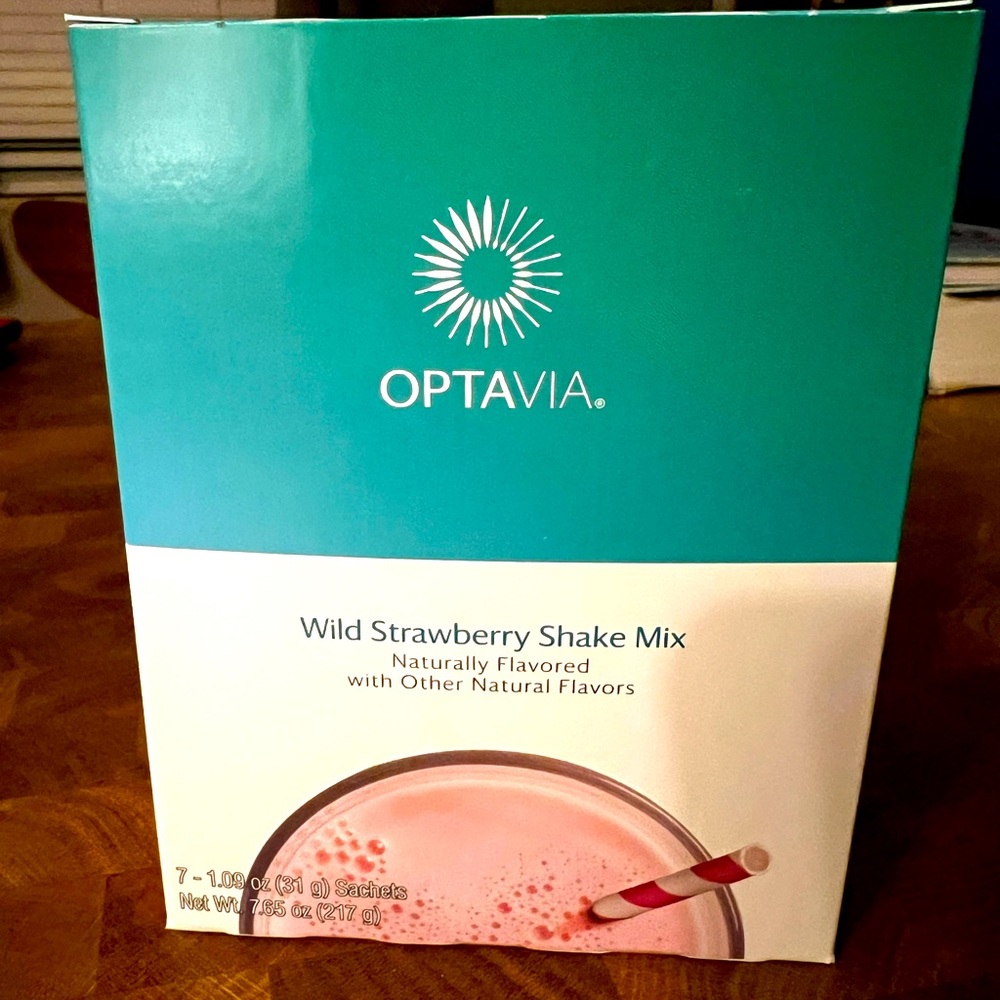 Optavia fuelings Wild Strawberry Shake Mix